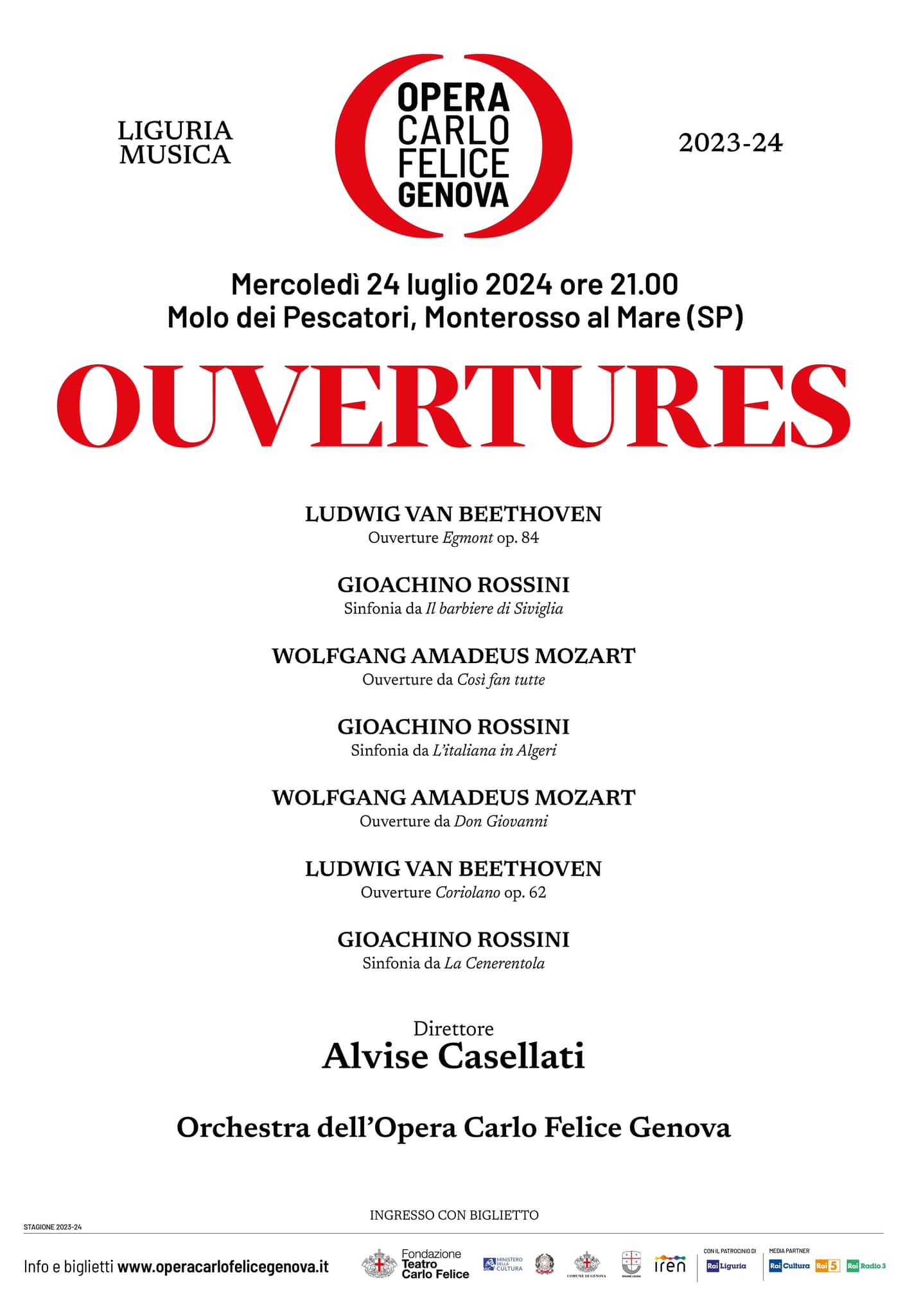 24 luglio overture