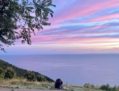 Tramonti dalla località Termine a Monterosso