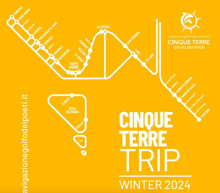 Timetable Cinque Terre Boat Winter 2024