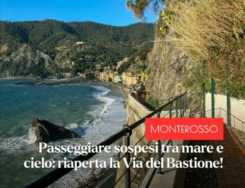 Restaurato il primo tratto della Via del Bastione a Monterosso