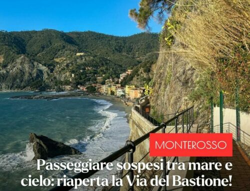 Restaurato il primo tratto della via del Bastione a Monterosso